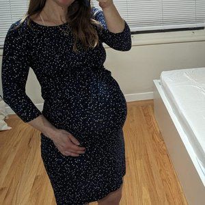 SOLD ---Seraphine maternity dress